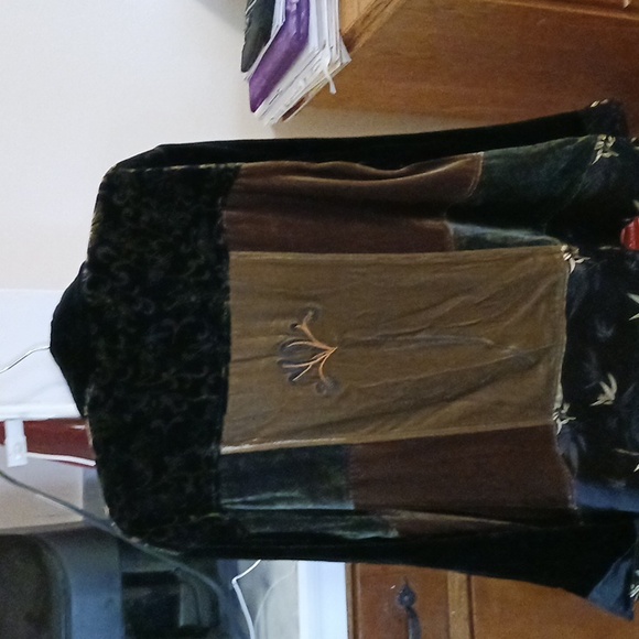 CHICO'S Velvet Jacket - Picture 2 of 5